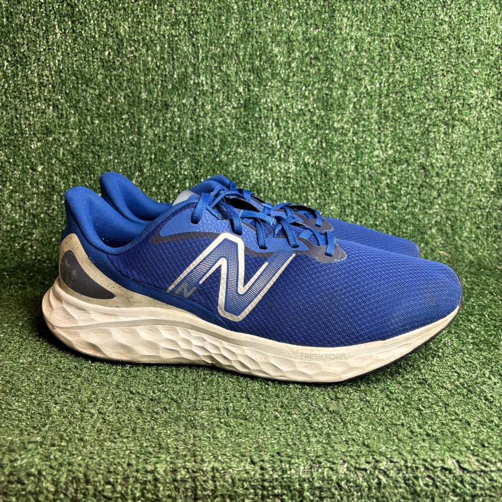 New Balance Arishi v4 Fresh Foam Mesh Running Shoe Blue Mens Sz 13 4E Extra Wide